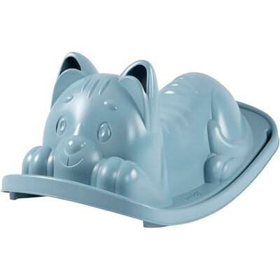 Smoby Life Blauwe Kat Schommelstoel Ergonomische Zitting Handgrepen Gerecycled Materiaal Vanaf 18 Maanden Gemaakt in Frankrijk Smoby Life Blauwe Kat Schommelstoel Ergonomische Zitting Handgrepen Gerecycled Materiaal Vanaf 18 Maanden Gemaakt in Frankrijk
