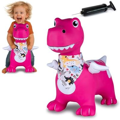 Jamara HoppyDoo HoppyDoo HoppyDoo Springspeelgoed voor kinderen, springspeelgoed voor baby's, indoor/buiten, cadeau voor kinderen, tuinspeelgoed, onderhoudsvriendelijk, BPA-vrij, met pomp Jamara HoppyDoo HoppyDoo HoppyDoo Springspeelgoed voor kinderen, springspeelgoed voor baby's, indoor/buiten, cadeau voor kinderen, tuinspeelgoed, onderhoudsvriendelijk, BPA-vrij, met pomp