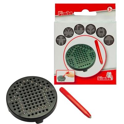 SIMBA 108614685 Magneetpad, 120 ballen, met pen, anti-stress speelgoed, tekenpad, schilderpad, vanaf 3 jaar SIMBA 108614685 Magneetpad, 120 ballen, met pen, anti-stress speelgoed, tekenpad, schilderpad, vanaf 3 jaar