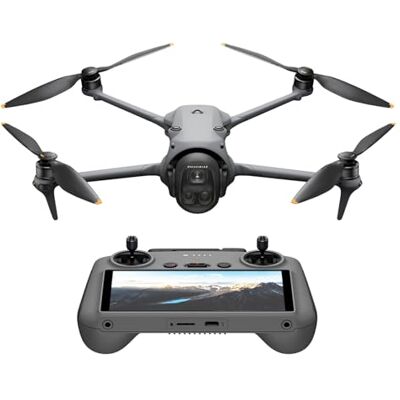 DJI Mavic 4 Pro Drone met RC 2, vlaggenschip drone met 3 camera's 100 MP 4/3 CMOS Hasselblad-camera, drone voor Professionals, 30 km videotransmissie, 51 min maximale vliegtijd DJI Mavic 4 Pro Drone met RC 2, vlaggenschip drone met 3 camera's 100 MP 4/3 CMOS Hasselblad-camera, drone voor Professionals, 30 km videotransmissie, 51 min maximale vliegtijd