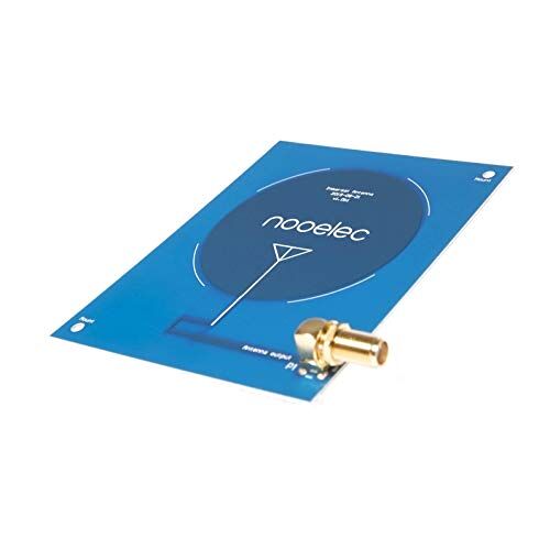 NooElec Inmarsat-patchantenne krachtige PCB-antenne (3,5 dBi) met 1550 MHz en SMA-aansluiting voor AERO en STD-C satellietontvangsttoepassingen. Ontworpen voor RHCP en Lineaire signalen