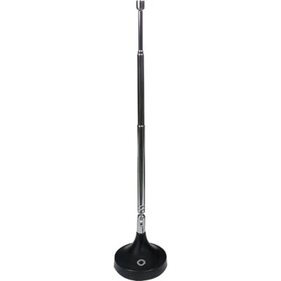 OEHLBACH Radio Rod DAB+ Staafantenne voor DAB+ en FM Stereoradio-ontvangst (75 Ohm, Telescopische Antenne, Magnetische Basis, Coax F-secker-adapter) Zwart 17207 OEHLBACH Radio Rod DAB+ Staafantenne voor DAB+ en FM Stereoradio-ontvangst (75 Ohm, Telescopische Antenne, Magnetische Basis, Coax F-secker-adapter) Zwart 17207