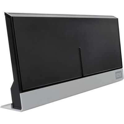 One For All – 3G/4G/5G blokfilter DVB-T2 kamerantenne – digitale TV in Full HD – Signal Clear-technologie – bereik van 0 tot 25 km – zwart – SV9385-5G One For All – 3G/4G/5G blokfilter DVB-T2 kamerantenne – digitale TV in Full HD – Signal Clear-technologie – bereik van 0 tot 25 km – zwart – SV9385-5G
