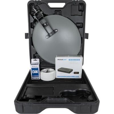 Megasat Sat-installatie campingkoffer HD Megasat Sat-installatie campingkoffer HD