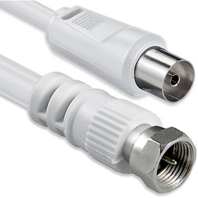 1aTTack.de SAT-antennekabeladapterkabel 2,5 meter 2x afgeschermde F-connector > coaxiale aansluiting SAT wit F-coax Ku 75db 1aTTack.de SAT-antennekabeladapterkabel 2,5 meter 2x afgeschermde F-connector > coaxiale aansluiting SAT wit F-coax Ku 75db