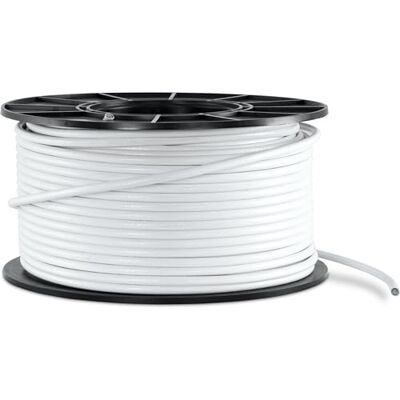 TechniSat 100 m Basic SAT coaxkabel 110dB, 4-voudig afgeschermd, 5-3000 MHz, PVC-mantel, staal/koperen binnengeleider, premium antennekabel op rol, voor satelliet, DVB-S2, DVB-C, BK & HDTV, 4K TechniSat 100 m Basic SAT coaxkabel 110dB, 4-voudig afgeschermd, 5-3000 MHz, PVC-mantel, staal/koperen binnengeleider, premium antennekabel op rol, voor satelliet, DVB-S2, DVB-C, BK & HDTV, 4K