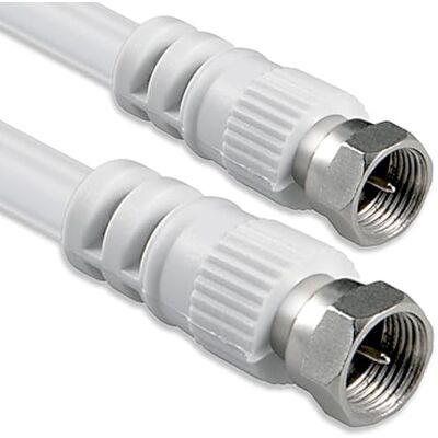 1aTTack.de SAT-antennekabel 2,5 meter, dubbel afgeschermd, F-connector > F-connector SAT wit F-F 80dB 1aTTack.de SAT-antennekabel 2,5 meter, dubbel afgeschermd, F-connector > F-connector SAT wit F-F 80dB