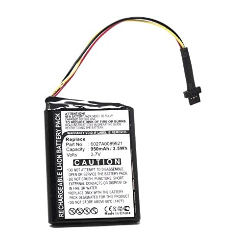 akku-net Accu voor GPS TomTom Go 500, 3,7V, Li-Ion