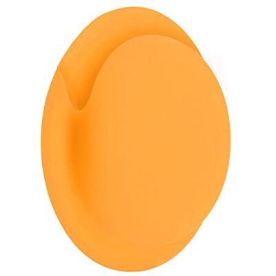 mumbi Siliconen hoes compatibel met AirTag beschermhoes zelfklevend, geel mumbi Siliconen hoes compatibel met AirTag beschermhoes zelfklevend, geel