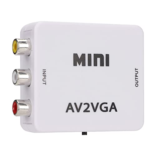 CHICIRIS Video-converteradapter, converter- en video-adapter voor digitale video-opname, converter- en video-adapter voor thuis en op school