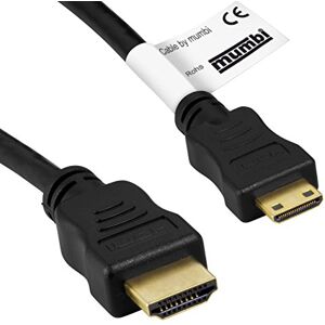 mumbi MINI HDMI-kabel 1.3b 1080p Full HD/Mini HDMI C mannelijke naar HDMI A mannelijke VERGULDE contacten 1.5m mumbi MINI HDMI-kabel 1.3b 1080p Full HD/Mini HDMI C mannelijke naar HDMI A mannelijke VERGULDE contacten 1.5m