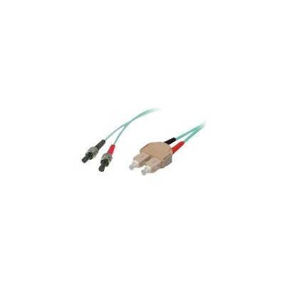 Tecline Turquoise 7,5M OM3 Multimode Glasvezelkabel Tecline Turquoise 7,5M OM3 Multimode Glasvezelkabel