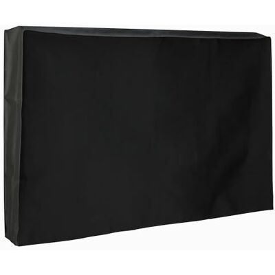 Amazon Basics Waterdichte Tv-hoes voor Buiten voor een 52in 55in Flatscreen-tv, 131,3cm x 13,7cm x 78,7cm, Zwart Amazon Basics Waterdichte Tv-hoes voor Buiten voor een 52in 55in Flatscreen-tv, 131,3cm x 13,7cm x 78,7cm, Zwart