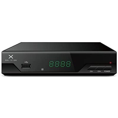 XOBLIVION DVB-T2 decoderer met ethernet-poort XOBLIVION DVB-T2 decoderer met ethernet-poort