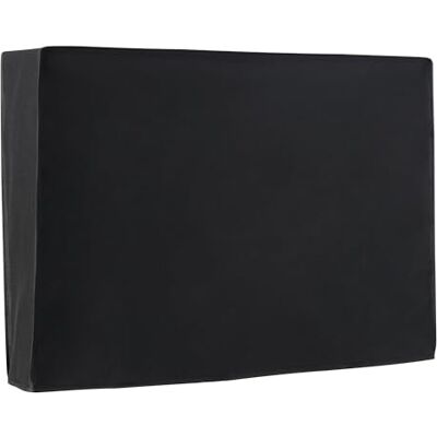 Amazon Basics Waterdichte Tv-hoes voor Buiten voor een 28in-32in Flatscreen-tv, 72,6cm x 12,7cm x 47,8cm, Zwart Amazon Basics Waterdichte Tv-hoes voor Buiten voor een 28in-32in Flatscreen-tv, 72,6cm x 12,7cm x 47,8cm, Zwart