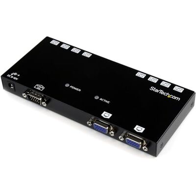 StarTech .com 8-poorts VGA-video-extender via Cat 5 tot 150 m. StarTech .com 8-poorts VGA-video-extender via Cat 5 tot 150 m.