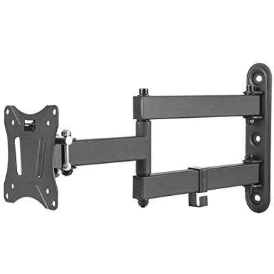 Deltaco ARM-0255 Kantelbare Wandbeugel, Draaibaar, Geschikt voor Scherm van 23 t/m 55 inch Zwart Deltaco ARM-0255 Kantelbare Wandbeugel, Draaibaar, Geschikt voor Scherm van 23 t/m 55 inch Zwart