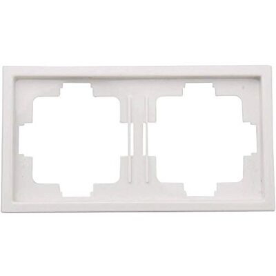 GAO 2-voudig frame Starline wit 3514 GAO 2-voudig frame Starline wit 3514