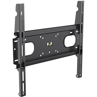 Meliconi Slimstyle Plus SPACE SYSTEM FLAT 400 XL, vaste muurbeugel voor flatscreen tv's van 32'' tot 82'', VESA 200-300-400, kleur zwart Meliconi Slimstyle Plus SPACE SYSTEM FLAT 400 XL, vaste muurbeugel voor flatscreen tv's van 32'' tot 82'', VESA 200-300-400, kleur zwart