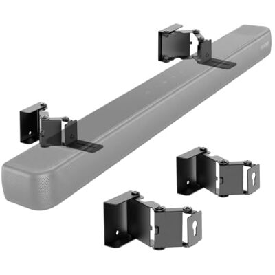 Maclean MC-177 Verstelbare Wandbeugel voor Soundbar tot 10 kg, Zwart Stalen Wandhouder, Diepteverstelling 32-142 mm, Kantelverstelling ±8°, Kabelbeheer Maclean MC-177 Verstelbare Wandbeugel voor Soundbar tot 10 kg, Zwart Stalen Wandhouder, Diepteverstelling 32-142 mm, Kantelverstelling ±8°, Kabelbeheer