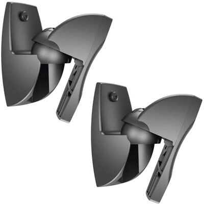 Vogel's VLB 500 Muurbeugel voor HiFi/Surround-Speakers, Zwart, 2x Universele speakersteun tot 5 kg, 180° Draaibaar & 20° kantelbaar, Voor surround & HiFi speakers van Bose, Sony, Teufel e.a. Vogel's VLB 500 Muurbeugel voor HiFi/Surround-Speakers, Zwart, 2x Universele speakersteun tot 5 kg, 180° Draaibaar & 20° kantelbaar, Voor surround & HiFi speakers van Bose, Sony, Teufel e.a.