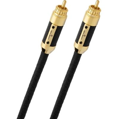 OEHLBACH XXL® Black Connection Digital digitale high-end coaxkabel (Made in Germany, premium echt leer) zwart 1,5 m OEHLBACH XXL® Black Connection Digital digitale high-end coaxkabel (Made in Germany, premium echt leer) zwart 1,5 m
