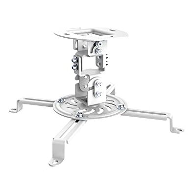 conecto , Plafondhouder voor beamer/projector, kantelbaar (+/-15 graden), draaibaar (360 graden), plafondafstand: 15 cm, draagvermogen: 13,5 kg, wit, SA-CC50280-V2 conecto , Plafondhouder voor beamer/projector, kantelbaar (+/-15 graden), draaibaar (360 graden), plafondafstand: 15 cm, draagvermogen: 13,5 kg, wit, SA-CC50280-V2