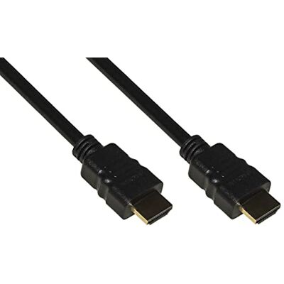 LINK LKCHD202E Hdmi Kabel 2.0 4K 60Hz + 18Gbps Gouden Contacten, Zwart, 2 m LINK LKCHD202E Hdmi Kabel 2.0 4K 60Hz + 18Gbps Gouden Contacten, Zwart, 2 m