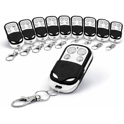 yefix Universele afstandsbediening 433,92 MHz 4 kanalen vaste code-duplicator voor poort, garage en automatiseringen yefix Universele afstandsbediening 433,92 MHz 4 kanalen vaste code-duplicator voor poort, garage en automatiseringen