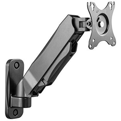 RICOO Wandhouder voor monitor, draaibaar, kantelbaar, pc-monitor 17-32 inch (43-81 cm) S4811, scharnierarm, tv, LCD, LED, gebogen, VESA 75 x 75-100 x 100 cm RICOO Wandhouder voor monitor, draaibaar, kantelbaar, pc-monitor 17-32 inch (43-81 cm) S4811, scharnierarm, tv, LCD, LED, gebogen, VESA 75 x 75-100 x 100 cm