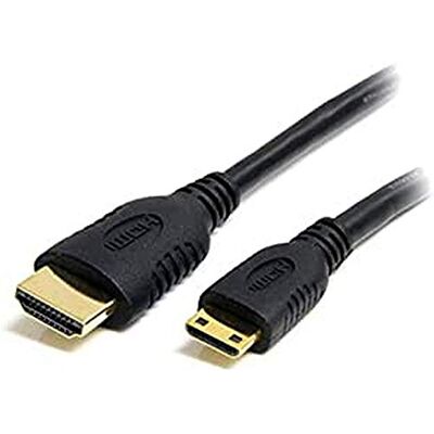 StarTech .com 1 m High Speed HDMI-kabel met Ethernet HDMI naar Mni HDMI-kabel M/M (HDACMM1M), zwart StarTech .com 1 m High Speed HDMI-kabel met Ethernet HDMI naar Mni HDMI-kabel M/M (HDACMM1M), zwart
