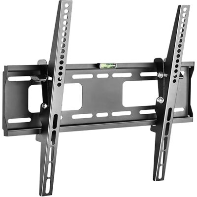 RICOO TV muurbeugel TV kantelbaar plat slim voor 32-55 inch, universele tv-beugel N2344, televisiebeugel voor muur, muurbeugel tv 55 inch tot 50 kg met max. VESA 400x400 mm RICOO TV muurbeugel TV kantelbaar plat slim voor 32-55 inch, universele tv-beugel N2344, televisiebeugel voor muur, muurbeugel tv 55 inch tot 50 kg met max. VESA 400x400 mm