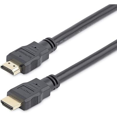 StarTech .com HDMM1 kabel, Zwart, 12' StarTech .com HDMM1 kabel, Zwart, 12'