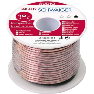 SCHWAIGER LSK3310055 luidsprekerkabel SCHWAIGER LSK3310055 luidsprekerkabel