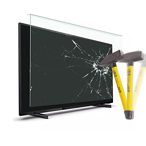 VENTON TV-schermbescherming, 109 beeldscherm (42 inch), tv-folie voor LCD, LED, 4K OLED en QLED HDTV beeldschermbescherming, tv-bescherming tegen schade, hangend en vast