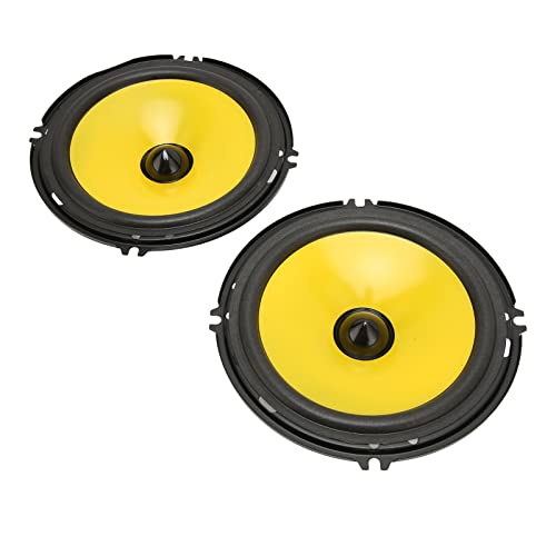 HEITIGN Autoluidsprekers Autodeurluidsprekers Coaxiale Autoluidsprekers 6 Inch Coaxiale Luidspreker Autodeurluidsprekers Treble Bass Stereo 600w Coaxiale Luidspreker voor