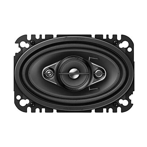 Pioneer TS-A4670F 4-Weg Coaxiaal Geluidssysteem, 4" X 6", zwart