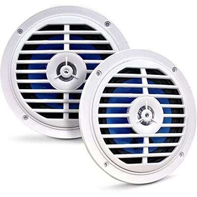 Pyle waterdichte luidspreker 5 1/4 inch Dual Cone Stereo, PLMR57W Pyle waterdichte luidspreker 5 1/4 inch Dual Cone Stereo, PLMR57W