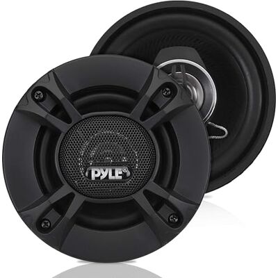 Pyle Autoluidsprekers 2-Weg Auto Speakers Coaxiale Luidsprekers Pro Audio Speaker Luidspreker voor Auto Compatibel met Deur en Zijpaneelmontage 240 Watt Set van 2 Zwart Pyle Autoluidsprekers 2-Weg Auto Speakers Coaxiale Luidsprekers Pro Audio Speaker Luidspreker voor Auto Compatibel met Deur en Zijpaneelmontage 240 Watt Set van 2 Zwart