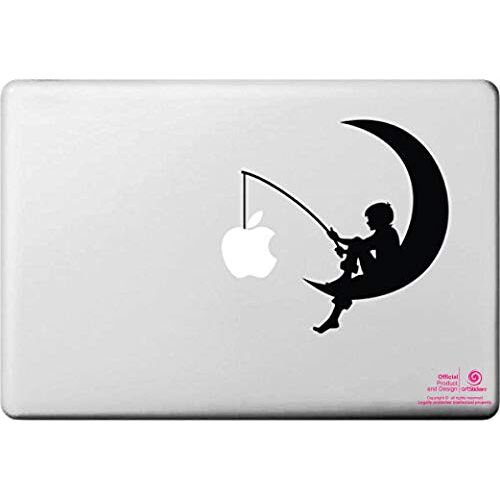 Artstickers . Notebook sticker voor MacBook Pro Air Mac laptop, zwart