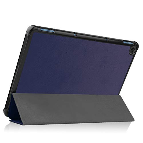 Kepuch Custer Hoesje voor Lenovo Duet Chromebook 10.1", Ultradun PU-leer Case voor Lenovo Duet Chromebook 10.1" Blauw