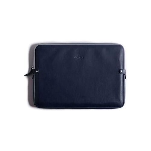 Harber London Laptophoes (past op Macbook 12 inch, Macbook Air 11 inch en Macbook Air 13 inch, Macbook Pro Retina en meer) (Macbook Pro 13 inch (M2-2022), NAVY)