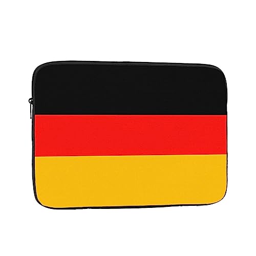 Siulas Duitsland vlag laptophoes, laptophoes, laptophoes, laptoptas beschermende notebooktas aktetas 10 inch 12 inch 13 inch 15 inch 17 inch