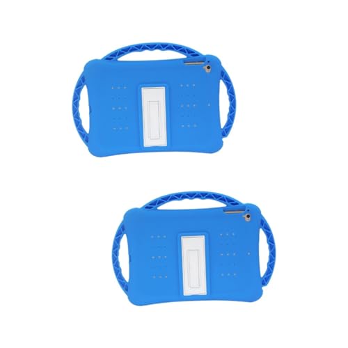 Housoutil 2Pcs Tablet Houder Siliconen Kids Tablet Tabletten Voor Kinderen Tablet Wikkelen Case Tablet Cover Tablet Case Kid Tablets Tablet Stand Case Tablet Shell Tablet Voor Kinderen