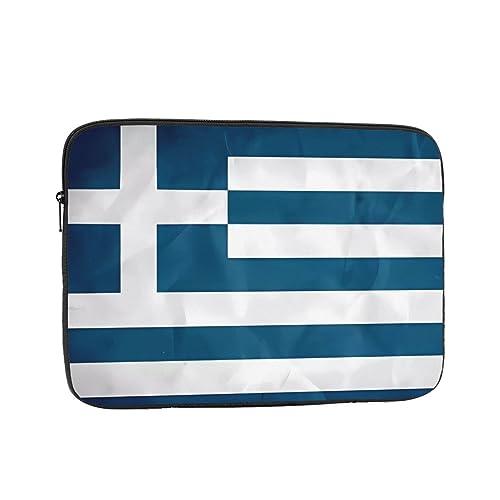 Siulas Griekse vlag laptophoes, laptophoes, laptophoes, laptoptas, beschermende notebooktas, aktetas 10 inch 12 inch 13 inch 15 inch 17 inch