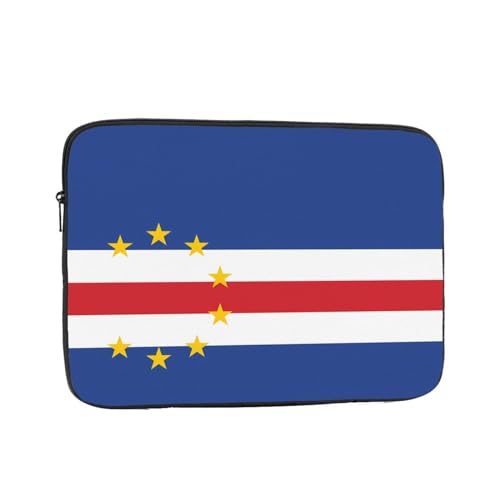 Trukd Bescherming: laptophoes, hoes, hoes en tas, vlag van Kaapverdië notebook aktetas 10" 12" 13" 15" 17