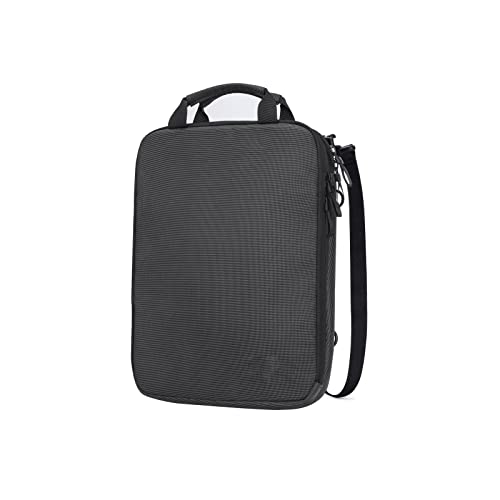 SUICRA Laptop Messenger & Schoudertassen Tas Laptop schoudertas, laptop hoes horizontaal met handvat schouderriem voor (Color : Schwarz, Size : 11-inch)