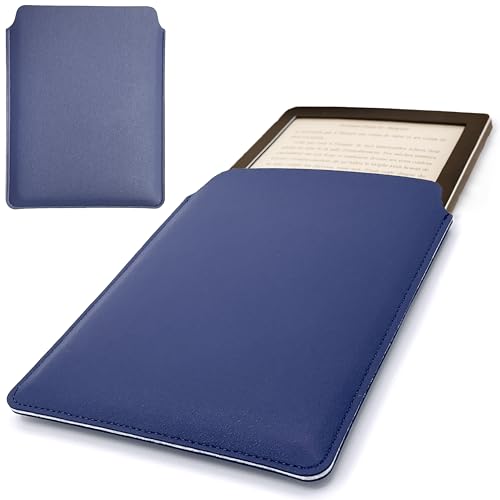 AGP Store Beschermhoes voor Kindle Paperwhite 6,8 inch, PU lederen hoes, beschermhoes voor Kindle Paperwhite 6,8 inch Kindle Paperwhite (blauw)