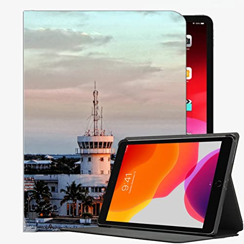 YENDOSTEEN Smart Case voor de iPad Air 2, Ocean Cliff Lighthouse Australië Case Slim Shell Cover voor ipad Air2 9.7 inch