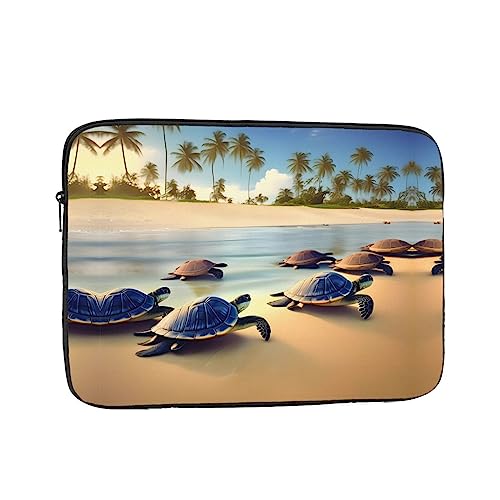 Siulas Turtles On The Beach laptophoes, laptophoes, laptophoes, laptoptas, beschermende notebooktas, aktetas, 10 inch 12 inch 13 inch 15 inch 17 inch